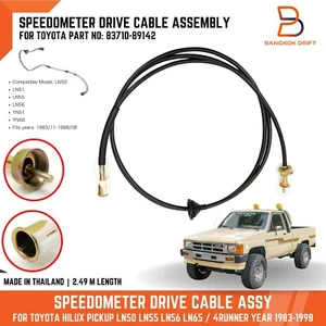 Cable de control del velocímetro para camioneta Toyota LN50 LN55 LN56 LN65 83-88 8371089142 - Imagen 1 de 8