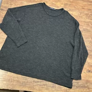 Polo Ralph Lauren Heather grigio scuro maglione pullover manica lunga 3XB girocollo - Foto 1 di 9