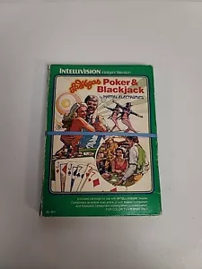 Las Vegas Poker and Blackjack (Intellivision Video Game, 1979) - Picture 1 of 4