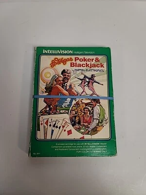 Las Vegas Poker and Blackjack (Intellivision Video Game, 1979)  - Image 1 of 4