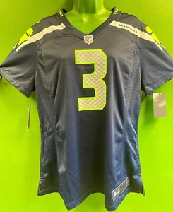 NFL Seattle Seahawks Russell Wilson #3 Game Jersey Women's X-Large NWT - Picture 1 of 9