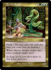 Mystic Snake NM MTG Time Spiral Shifted TS 2B3