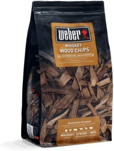 Weber 17627 Räucherchips Whiskey Fleisch Geflügel Räuchern Grillen Zubehör 700g - Bild 1 von 5