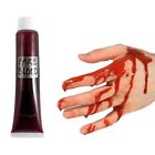 Set Of 4 Fake Blood 10ml Vampire Halloween Blood Fancy Dress Face Paint Party 