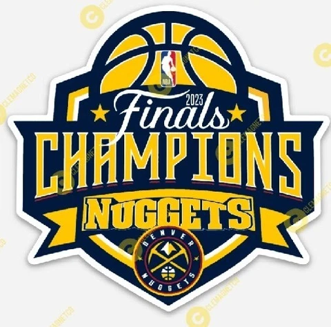 Denver Nuggets NBA 2023 CHAMPIONS MAGNET - Jokic Murray Colorado Championship Cover