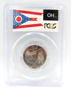 ~obo~ 2002-S OHIO DCAM STATE QUARTER - 25c OH PCGS PR69 Coin 913029 - Picture 1 of 3