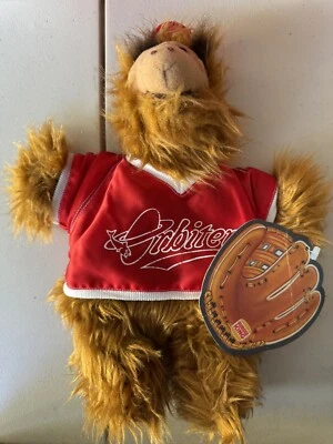 ALF Doll Orbiters Baseball Team Plush Hand Puppet Burger King Vintage 1988 Rare - Image 1 of 4