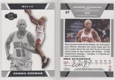 2007-08 Topps Co-Signers Dennis Rodman #37 HOF