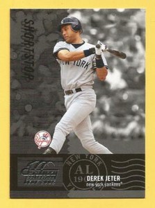 DEREK JETER 2005 Leaf Century #2 Yankees HOF'er