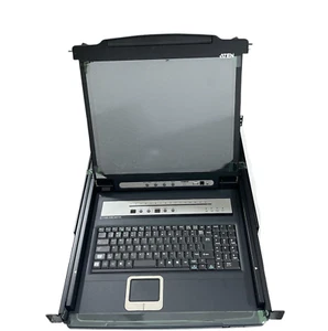 Aten CL5716M 16-Port Slideaway 17inch Single Rail LCD KVM - Picture 1 of 14