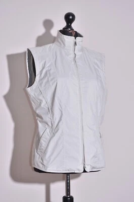 Chaleco Bogner Mujer Beige Ligero Cremallera Completa Talla 42 US12 UK14 Foto 1 de 4