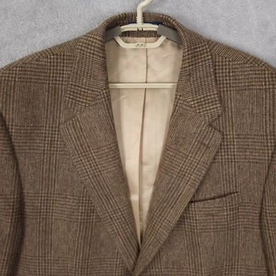 Blazer vintage Lauren Ralph Lauren pelo camel marrón para hombre Canadá 42 R Preppy Foto 1 de 4