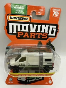 *NEW* Matchbox Moving Parts 2023 Mercedes-Benz Sprinter - White - Sealed - - Picture 1 of 2
