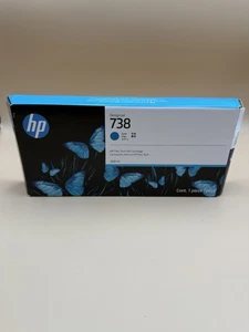 HP 738 DesignJet Ink Cartridge - 300ml - Picture 1 of 4