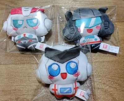 Transformers Mascot mini plush toys set of 3 Jazz Prowl Ratchet - Image 1 of 2