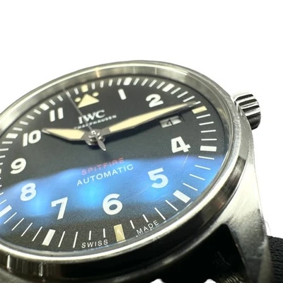 IWC Pilot's Watch Automatic Spitfire IW326801 Original Dial Wristwatch w/Box - Bild 1 von 4