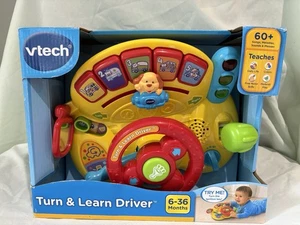 VTech Gira e Impara Driver Giocattolo Neonato/Bambino Età 6-36 Mesi Nuovo In Confezione - Foto 1 di 2