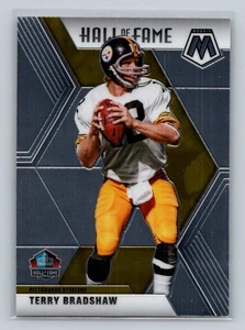 Terry Bradshaw 2020 Panini Mosaic Hall of Fame #286 Pittsburgh Steelers - Picture 1 of 2