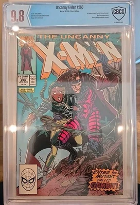 Uncanny X-Men #266 Marvel Comics 8/90 1st Appearance of Gambit CBCS 9.8 - Image 1 of 4