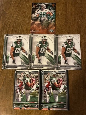 (6) Jace Amaro RC 2014 Topps Valor Glory /199 & Strata Hobby Rookie Lot - Image 1 of 2