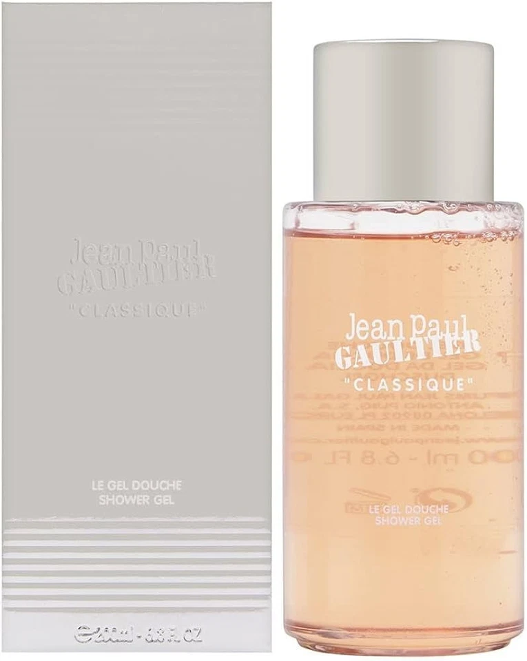 Gel de ducha perfumado Jean Paul Gaultier Classique para mujer 6,8 oz 200 ml NUEVO Foto 1 de 1