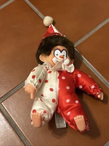 Vintage Thumb Sucking Soft Toy Corky The Clown Plush Pedigree Plush 1980's  - Picture 1 of 6