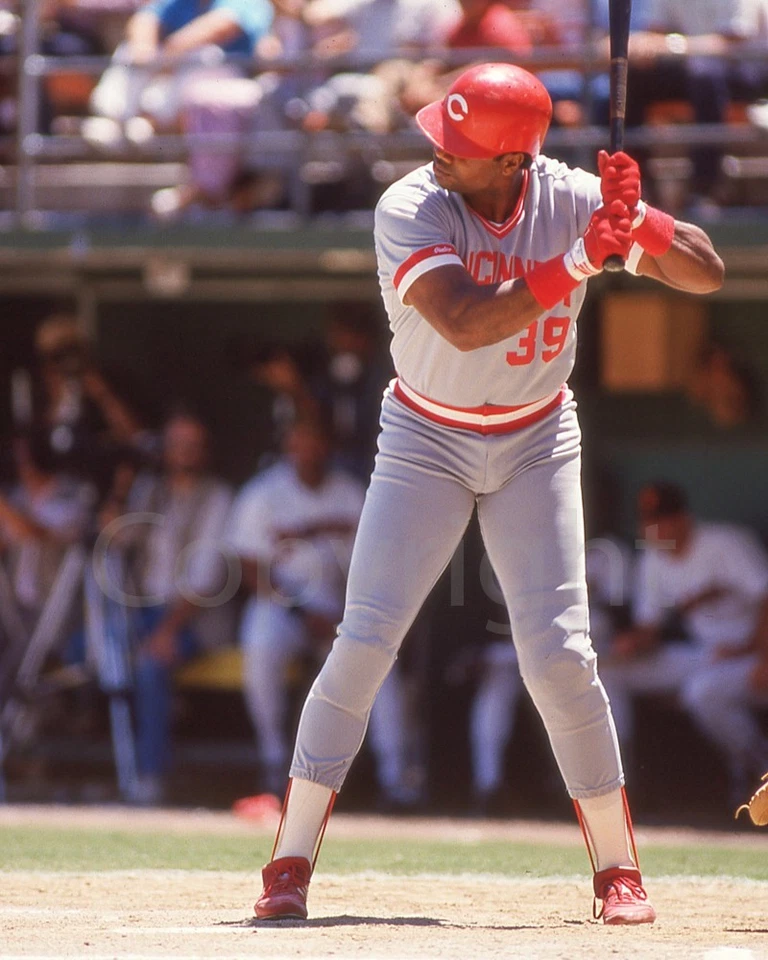 Dave Parker Color  8x10 Reds Unsigned Photo BK13-1 - Image 1 of 1