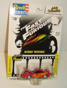 REVELL Fast &The Furious 2002 ACURA INTEGRA Issue #101 Die Cast 1:64 Edwin’s Car - Picture 1 of 5