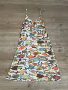 Jams World Fish Frenzy Maxikleid M Medium Mehrfarbig Ärmellos Viskose Hawaii - Bild 1 von 7