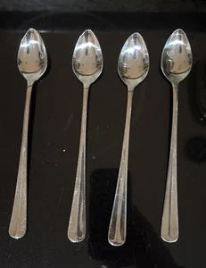 Lot of 4 Towel Supreme Stainless Japan LIBERTY BELL (E) 7.5" Ice Tea Spoons EPOC - Picture 1 of 2