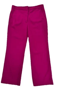 Stella McCartney Fuchsia Women’s 100% Wool Dress Trousers Size UK 10 - Picture 1 of 7