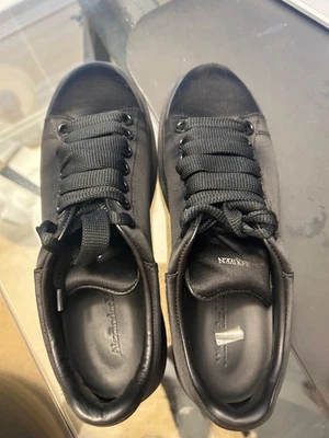 Zapatillas Alexander Mcqueen Mujer Talla 38 Europa Triple Negro Foto 1 de 4