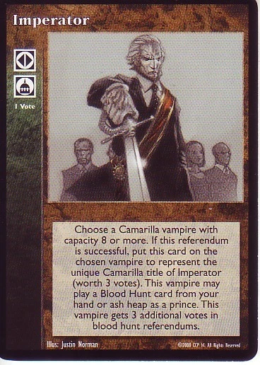 Imperator VTES CCG Promo - Image 1 of 1