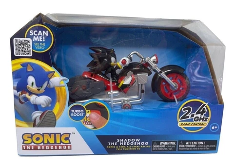 Nkok Sonic Sega All-Stars Racing  RC Shadow The Hedgehog Motorcycle Cover
