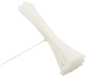 Fascette plastica per cablaggio bianche mm 290x3,5 conf. 500 pz - Foto 1 di 2