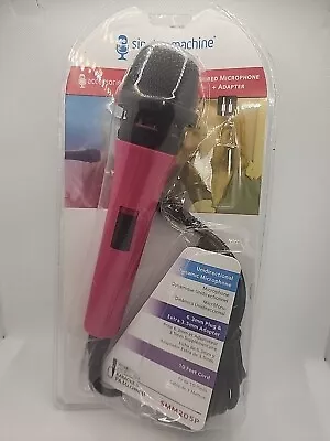 Singing Machine SMM-205P Unidirectional Dynamic Karaoke Microphone with 10 Ft. - Image 1 of 3