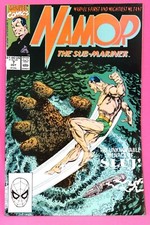 Namor the Sub-Mariner #7 Menace of Sluj John Byrne 1990 Comic Marvel Comics F