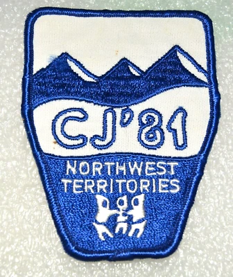 Northern Territories Provincial Contingent CJ81 5th Cdn Jamboree Boy Scout Crest - Image 1 of 4