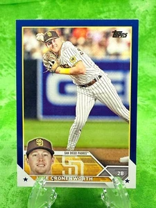 Jake Cronenworth - Royal Blue - 2023 Topps Series 1 #224 San Deigo Padres - Picture 1 of 11