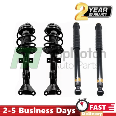 4x Front Rear Shock Struts Assys Fit Mercedes-Benz W171 R171 SLK280 SLK300 SLK55 - Image 1 of 4