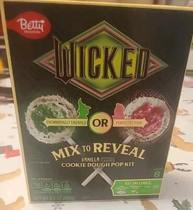 Betty Crocker Wicked Cookie Dough Pop Kit, 9,2 Unzen Farbwechsel, macht 8 Pop. - Bild 1 von 3