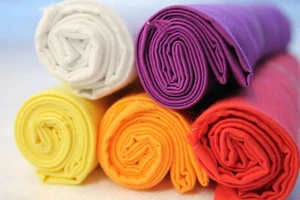 5 Stück Baumwollstoff Patchwork Stoffe DIY 50x70 cm "Sunrise" Stoffpaket UNI - Bild 1 von 12