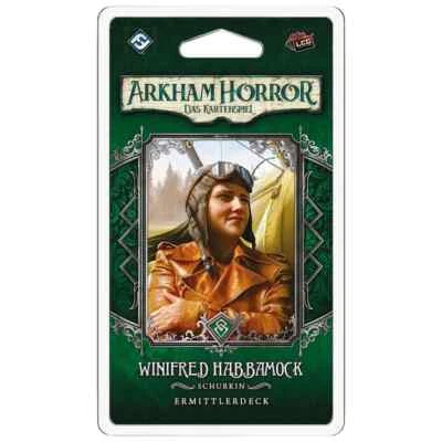 FANTASY FLIGHT GAMES Arkham Horror Winifred Habbamock Kartenspiel Ermittlerdeck NEU OVP