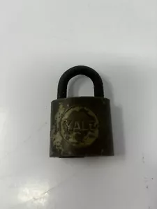 VINTAGE Steel YALE PADLOCK No Keys - Picture 1 of 3