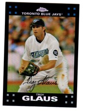2007 (BLUE JAYS) Topps Chrome Refractors #143 Troy Glaus