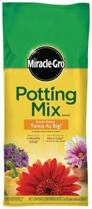 Miracle-Gro Potting Mix 2 cu. ft. - Picture 1 of 9