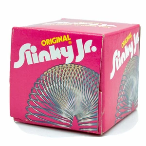 Original Slinky Jr Classic Walking Spring Toy Mini Version VTG 80s Unopened - Picture 1 of 5