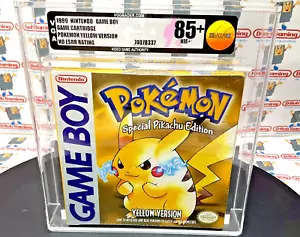 Pokemon Yellow Pikachu Gameboy New Sealed VGA WATA CGC Gamecube SNES N64 NO ESRB - Picture 1 of 16