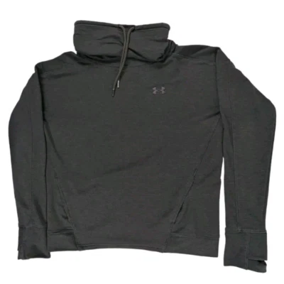 Sudadera de entrenamiento Under Armour para mujer manga larga peso pluma polar embudo Foto 1 de 4