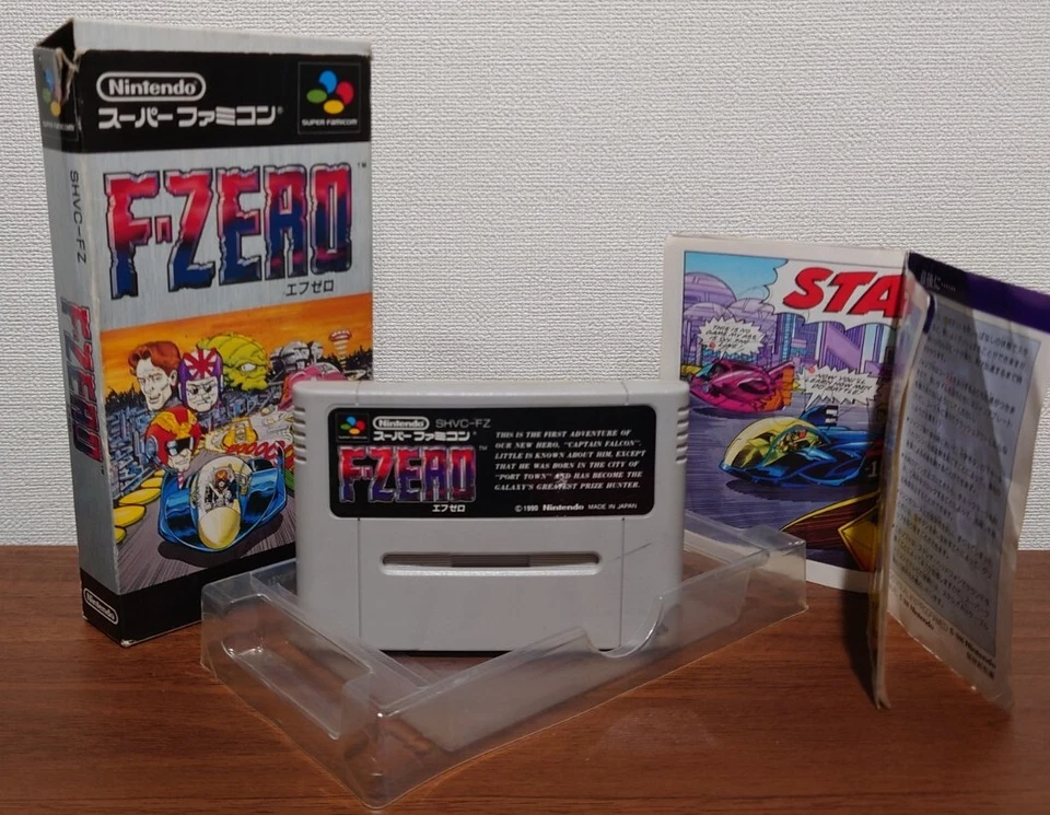 Super Nintendo SNES JAPAN NTSC-J F-Zero GREAT CONDITION - Image 1 of 4